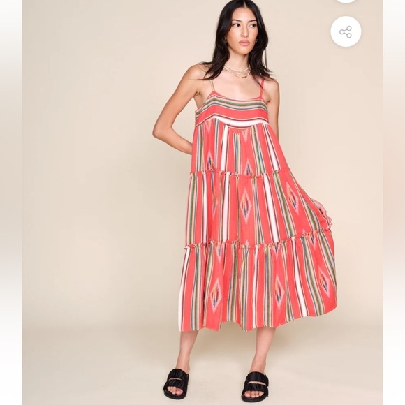 dRa Los Angeles  Noelle Midi Dress - Picture 1 of 8